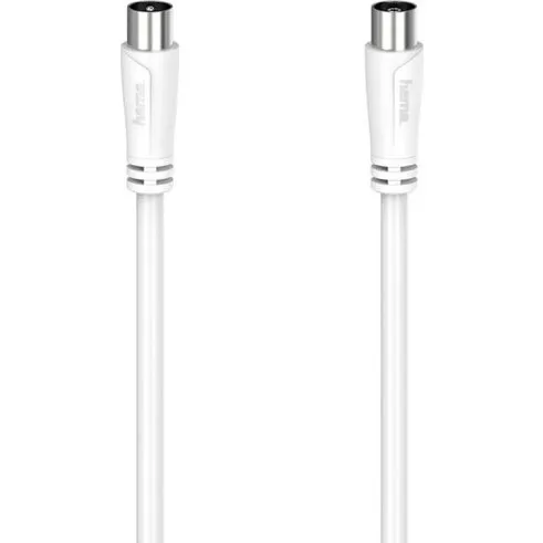 Hama Antennekabel 90dB 5,0m Hvid