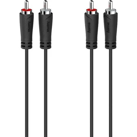 Hama Audiokabel 2 RCA - 2 RCA 1,5 m