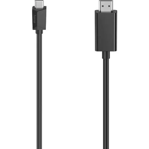 Hama USB-C til HDMI 4K 1,5 m Sort