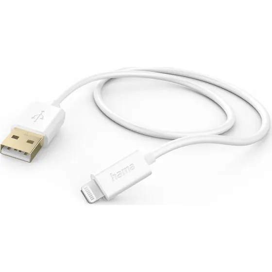 Hama Lightning USB-A 1,5 m Hvid