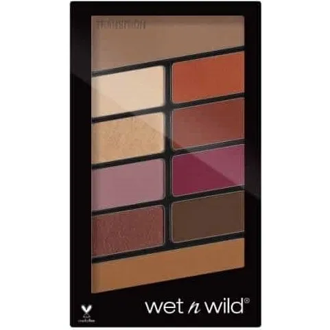 Wet n Wild Color Icon 10-Pan Øjenskyggepalette Rosé i luften, 8 g