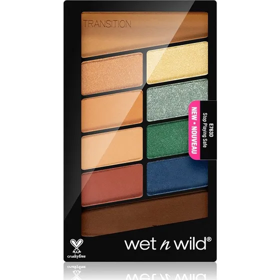 Wet n Wild Color Icon 10 Pan Eyeshadow Palette 10 g, Neutral Nuancer