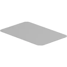 Komponentmærke SM 27/18 mm grå, 1000 stk