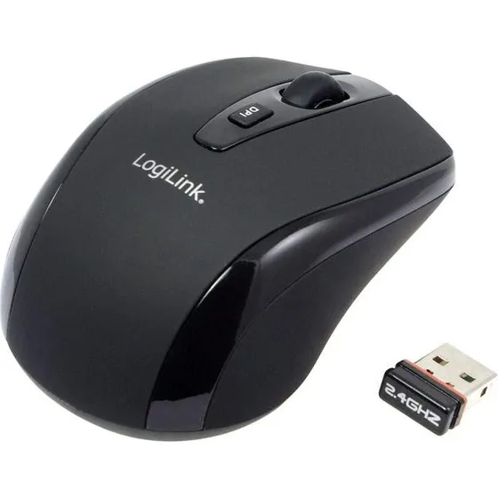 LogiLink Trådløs Optisk Mus 3 Knapper 800/1600 dpi