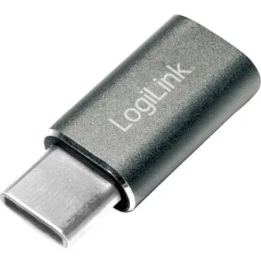 LogiLink USB-C til Micro-USB 3.0 adapter, sølv