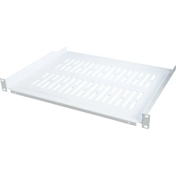LogiLink SF1C45G 19" Cantileverhylde, 350mm dyb, lysegrå