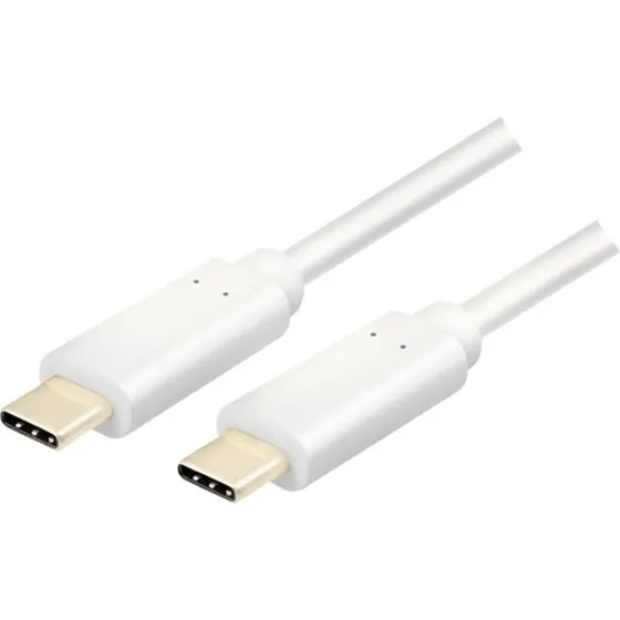 LogiLink USB-C USB 3.2 Gen2x1 60W 1m hvid