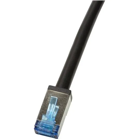 LogiLink Professional CAT 6a S/FTP 10m Patchkabel Sort