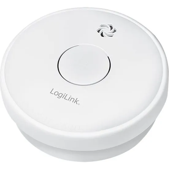 LogiLink SC0015 Røgsensor, hvid, batteridrevet