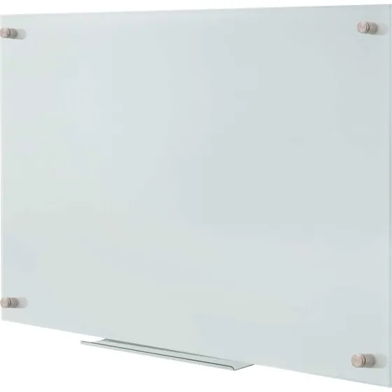 LogiLink Magnetisk Glas Whiteboard 60x45 cm, Hvid