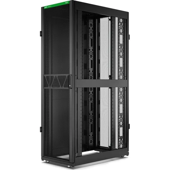 APC NetShelter SX Gen 2 42U Rack, Sort, 19"