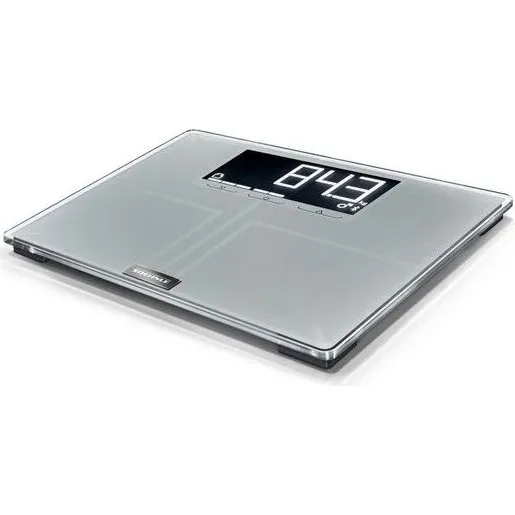 Soehnle Shape Sense Connect 200 Badevægt, Sølv, Bluetooth, Max 200kg