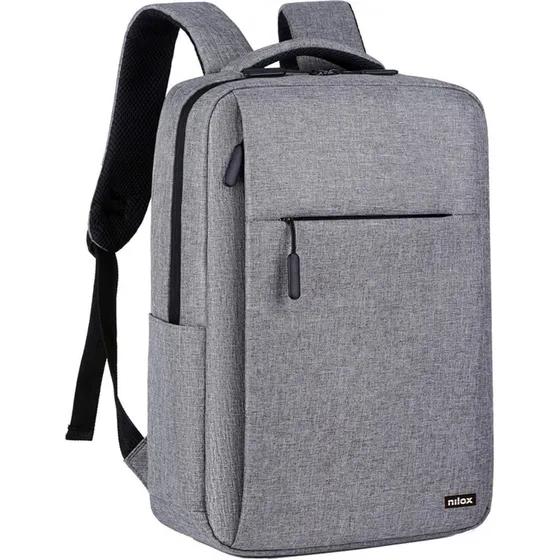 Nilox Ryggsæk 15,6" Grå, Vandafvisende, Polyester