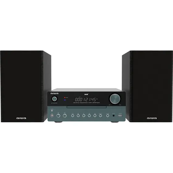 Aiwa MSBTU-700 Stereoanlæg, DAB+, Bluetooth, 50W, Sort
