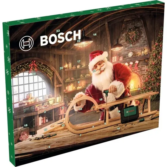 Bosch DIY Julekalender med Værktøj – 33 Dele