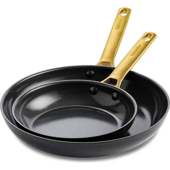 GreenPan Padova Stegepandesæt 20+26 cm, Sort