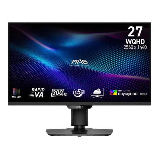 MSI MAG 274QPFDE X30MV 27" 2K 300Hz VA Skærm