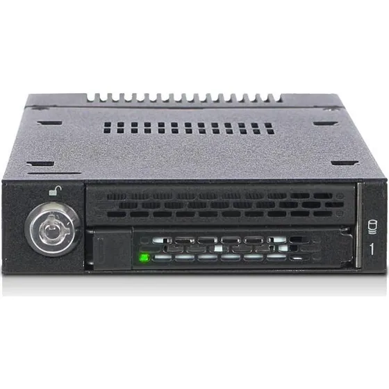 Icy Dock MB833M2K-B M.2 SSD-kabinet, sort