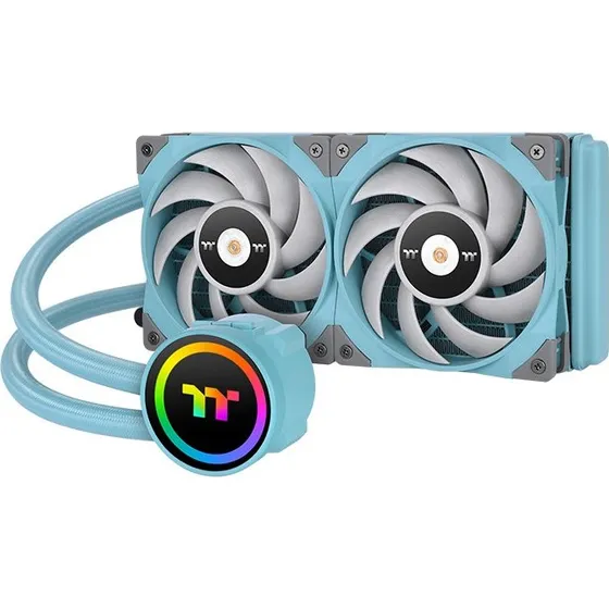 Thermaltake CL-W319-PL12TQ-A 120 mm Turkis Væskekøler