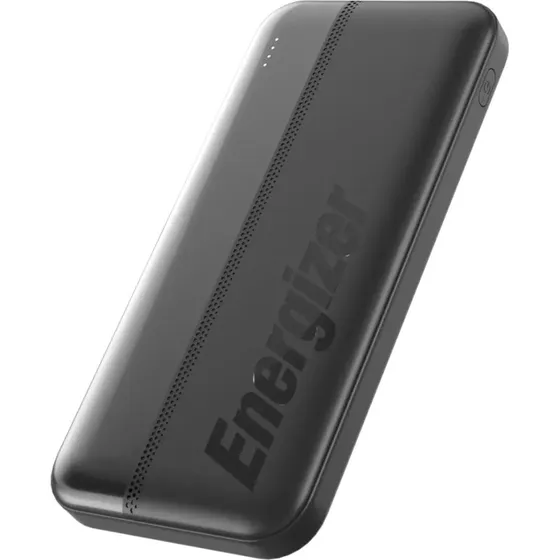 Energizer Powerbank 15W 10000 mAh Sort (2x USB-C, USB-A)
