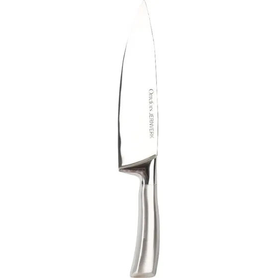 Orrefors Jernverk Kockkniv 20cm – Perfekt skarphed til hverdagen