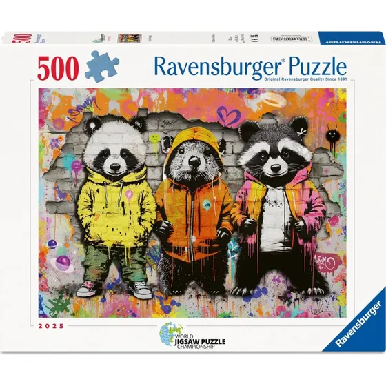 Ravensburger Animal Graffiti 500p - 12+