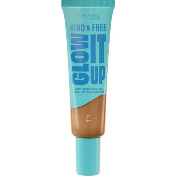 Rimmel London Kind & Free Glow It Up Skin Tint 410 Latte 30 ml