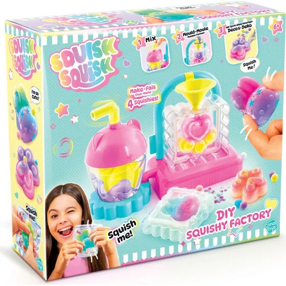 Squish Squish fabrik DIY – Lav dine egne bløde squishies