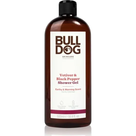 Bulldog Vetiver & Sort Peber Shower Gel 500 ml