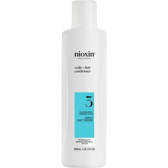 Nioxin System 3 Conditioner 300 ml – Til farvet hår med let udtynding