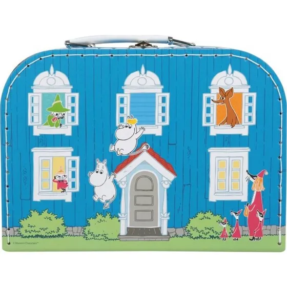 Mumin Mumi Papkuffert med Mumi-motiv - Medium