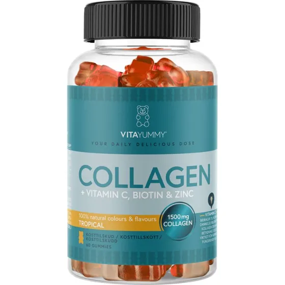 VitaYummy Collagen Tropical 60 stk