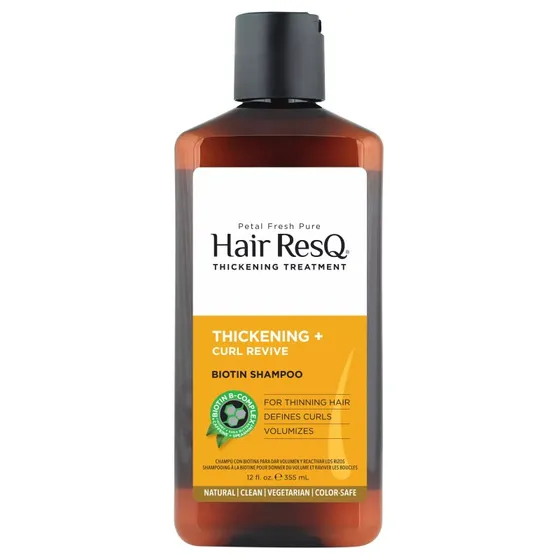 Petal Fresh Hair ResQ Thickening + Curl Revive Shampoo 355 ml