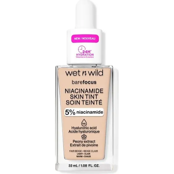 Wet n Wild Bare Focus Niacinamide Skin Tint Fair Beige 32 ml