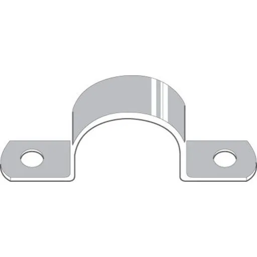 Kabelbøjle Ø10mm 2Lap Varmgalvaniseret - 200 stk