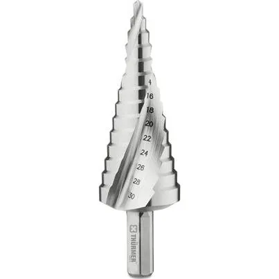 HSSCO Trappebor Snoet F/Rustfri 4-30