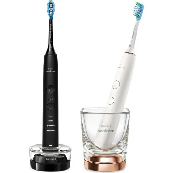 Philips Sonicare DiamondClean 9000 HX9914/61 2 stk. Sort/Hvid