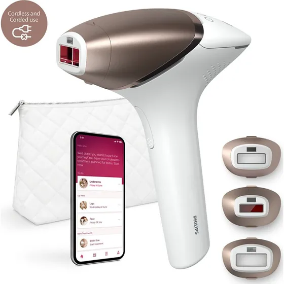 Philips Lumea IPL 9000 BRI955/00 – Silkeblød hud uden hårvækst