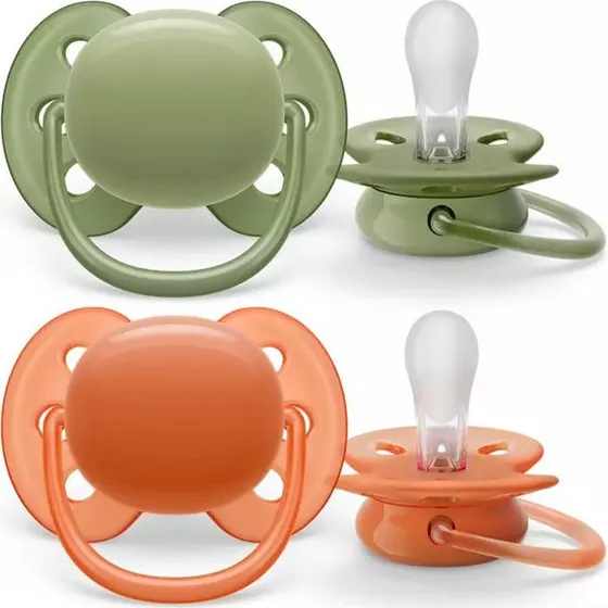 Philips Avent Soft Sut 18+ måneder Grøn/Orange