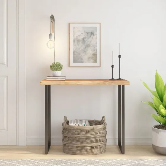 vidaXL 100x40x2,5 cm bordplade i massivt akacietræ