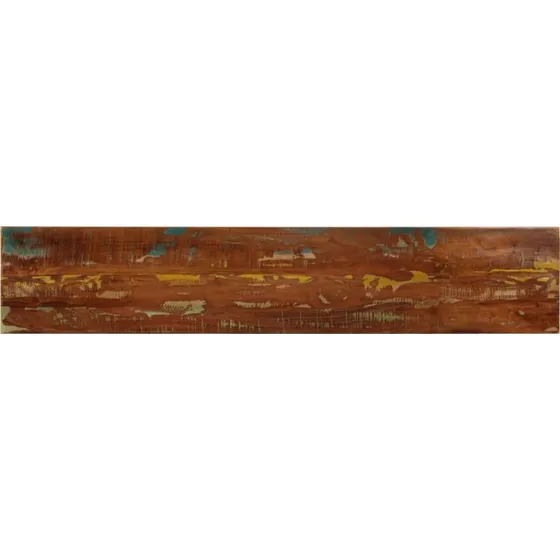 vidaXL bordplade 180x30x2,5 cm massivt genbrugstræ