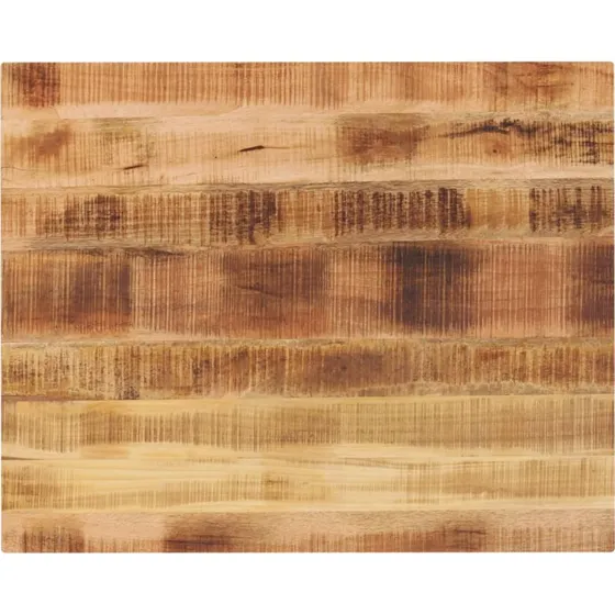 vidaXL 90x80x2,5 cm bordplade i massivt ru mangotræ