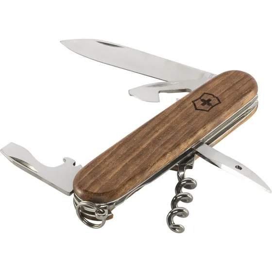Victorinox Spartan Wood, 91 mm, 10 funktioner, valnøddetræ