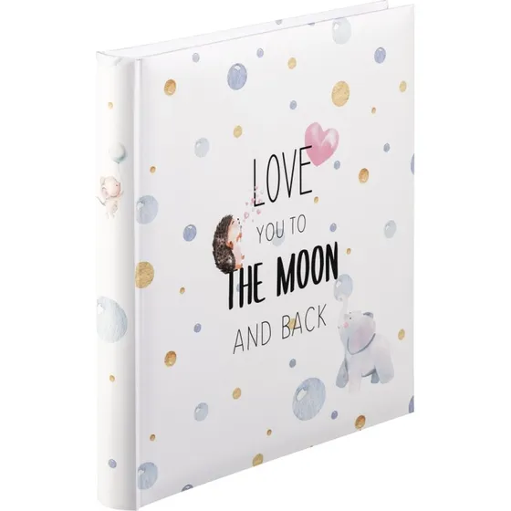 Hama To The Moon Fotoalbum 29x32 cm, 300 ark, 10x15 cm, flerfarvet