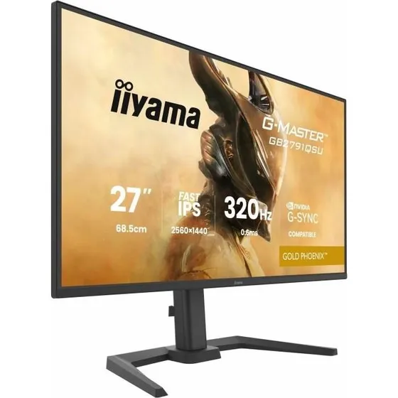 iiyama G-Master Gold Phoenix GB2791QSU-B1 27" QHD 320 Hz Fast IPS Gaming-skærm