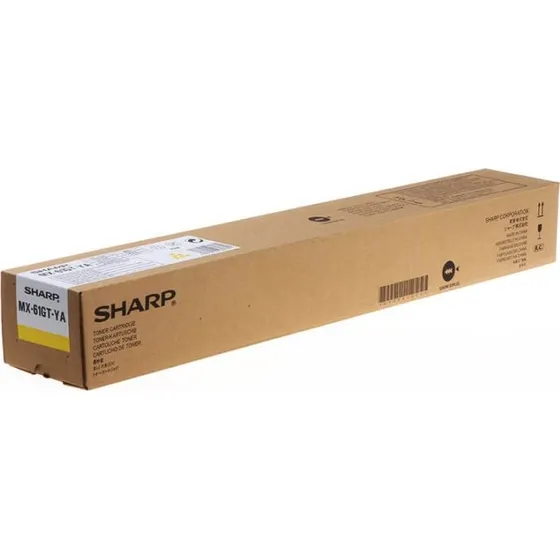 Sharp MX61GTYA Gul Toner, Original, 24.000 sider