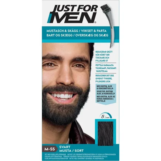 Just For Men Moustache & Beard Real Black 55g