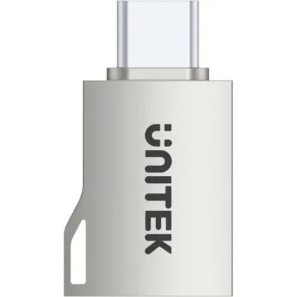 Unitek USB-C til USB Type A adapter, sølv
