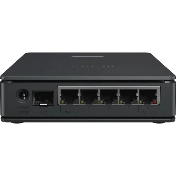 MikroTik hAP ax S WiFi 6-router, sort, PoE