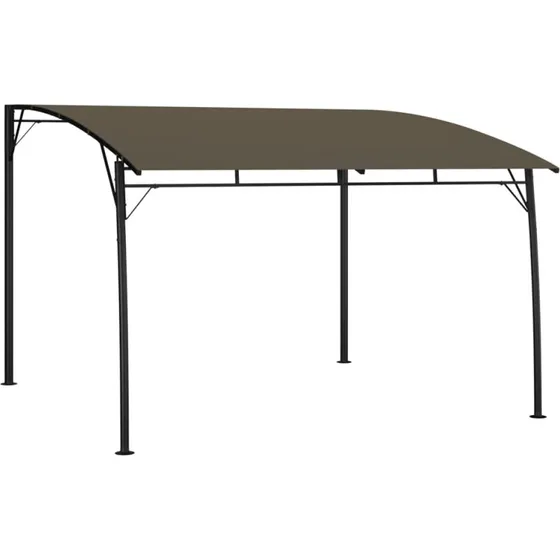 vidaXL Havemarkise 3x3x2,55 m gråbrun